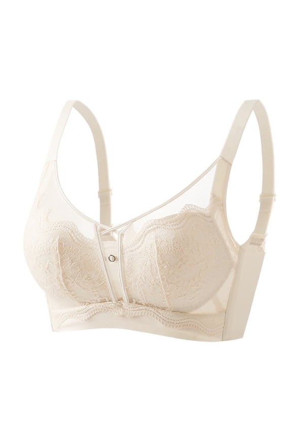 Wireless Bra for Women, Adjustable Comfort Fit with Paper Cup and Side Coverage for Full Support and All-Day Wear