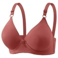 thumbnail image 1 of SDNall Wireless Bra for Women, Adjustable Daily Underwear with Gathered Thin Design, Comfortable Pull-On Bralette for Casual Wear, 1 of 2