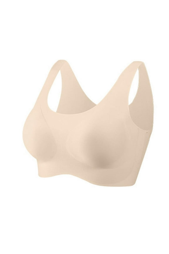 Wireless Bra for Women, Seamless Unlined Bralette with Light Support and Breathable Fabric for Daily Wear and Comfort