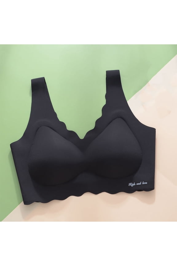 Women's Back Smoothing Bra That Hides Back and Side Fat, Wireless Bralette Top with Full Support, Soft Breathable Nylon and Spandex Fabric, Seamless Design for Daily Wear, Dates, and Parties