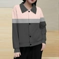 thumbnail image 1 of SDNall Women's Fashion Printed Loose Long Sleeve Blouse, Round Neck, Hoodless Sweatshirt, Stylish Top, 1 of 5