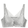 thumbnail image 1 of SDNall Womens Bra Soild Wire Free Underwear One-Piece Bra Everyday Underwear, 1 of 9