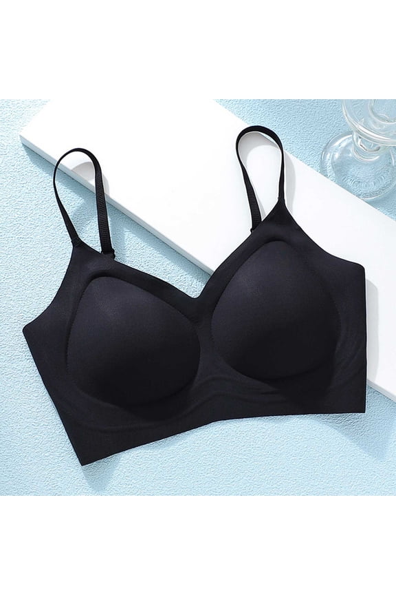 Womens Cloud-Like Everyday Bra Wire-Free, Light Support to Sagging, Seamless & Thin