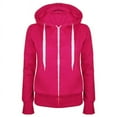 thumbnail image 1 of SDNall Womens Hoodies Zip Up Long Sleeve Casual Hooded Slim Zipper Fleece Sweater Coat Hoodie (Sizes S-XXL), 1 of 9
