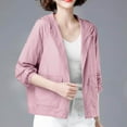 thumbnail image 1 of SDNall Womens Summer Tops, Womens Casual Tops, Womens Fashion Tops, Fashion Women'S Summer Casual Solid Color Loose Long Sleeve Hooded Casual Outwear Tops, Casual Summer Tops, 1 of 5