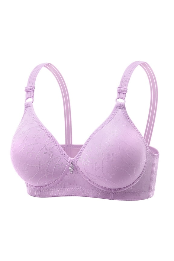 Womens Wireless Bra for B Cup - Comfort Lift & Breathable Support