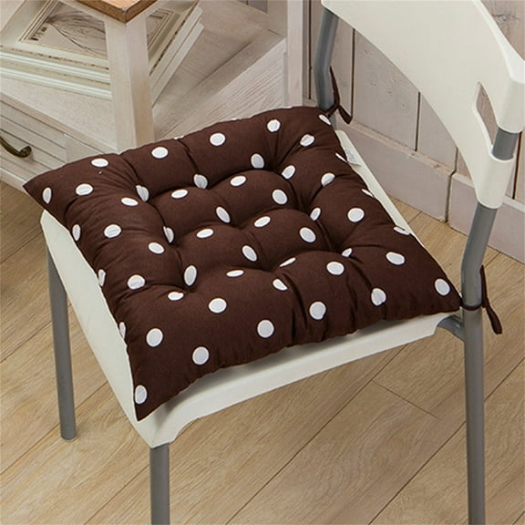 SDNall office Chair Cushion, Seat Cushion for office Chair, Home office Chair, Polka Chair Cushion Garden Dining Home office Seat Soft Pad 40X40Cm, Chair Cushions for Dining Chairs