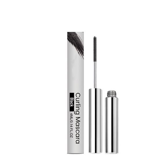 SDOHIG Black Curly Three-Dimensional Steel Tube Mascara, Lifting and Volumizing, Long-Lasting Curl Hold, Waterproof and Smudge-Resistant, Intense Black Pigment, 4g