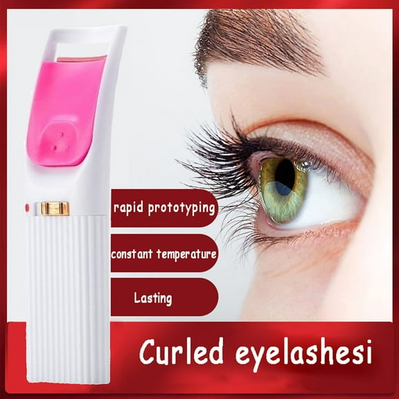 SDOHIG Heated Lash Curler, Mini Electric Eyelash Curler, Intelligent Temperature Control Eyelash Curler, 24 Hours Long Lasting Eyelash Holder Tool