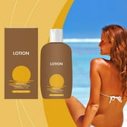 SDOHIG Tanning Bed Lotion Suntan Oil Tanning Lotion with Coconut Oil Ultra Hydrating Formula for Deep Natural Glow Nourishes