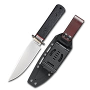 SDOKEDC High-Performance DC53 Steel Fixed Blade Utility Knife, with Durable Sheath, Multi-use for Camping, Hiking & Everyday Carry