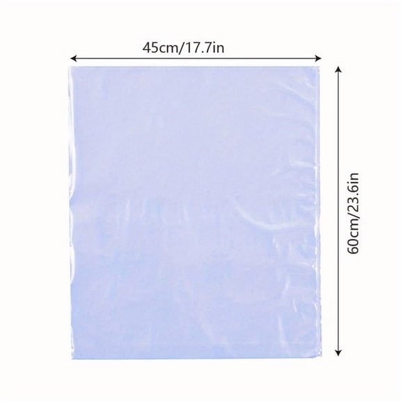 SDOTXA 10pcs 10 Pack Extra Large Clear Cellophane Shrink Wrap Bags for Gift Baskets Easter Christmas Eid Al-Adha