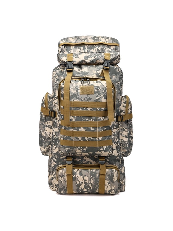 80L Waterproof Hiking Backpack Large Traveling Camping Outdoor Sports Backpack
