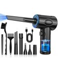 SDOTXA Compressed air Duster 100000RPM Cordless Air Blower for
