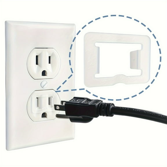 SDOTXA Fire-Resistant 12pcs Plugs and Sockets for Secure Outlets - Easy Installation  Wall-Mounted Power Expanders | Blocks Energy Waste  Ensures Safety | Vivid Design  Flameproof Materia