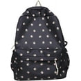 thumbnail image 1 of SDOTXA  Kawaii Floral Print Backpack with Pendant Preppy Backpack Cottagecore Bag Coquette Aesthetic Backpack Daypack (White One Size), 1 of 7