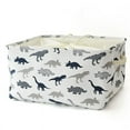thumbnail image 1 of SDOTXA Storage Basket  Baby Shower Basket for Boys Girls  Large Gift Box for Baby  Collapsible Storage Bins Elephant Decoration for Kidsroom Nursery Room Play Room，L, 1 of 8
