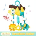 thumbnail image 1 of SDOTXA Vibrant Cartoon Animal Crib Hanging Rattle Toy - Colorful Wind Chime for Strollers & Car Seats  Durable ABS Material  Perfect for Youngsters 0-3 Years  Easy to Install and Clean, 1 of 7