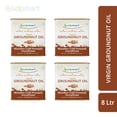 thumbnail image 1 of SDPMart Premium Virgin Groundnut Oil 8 Liter Bulk 2LX4, 1 of 2