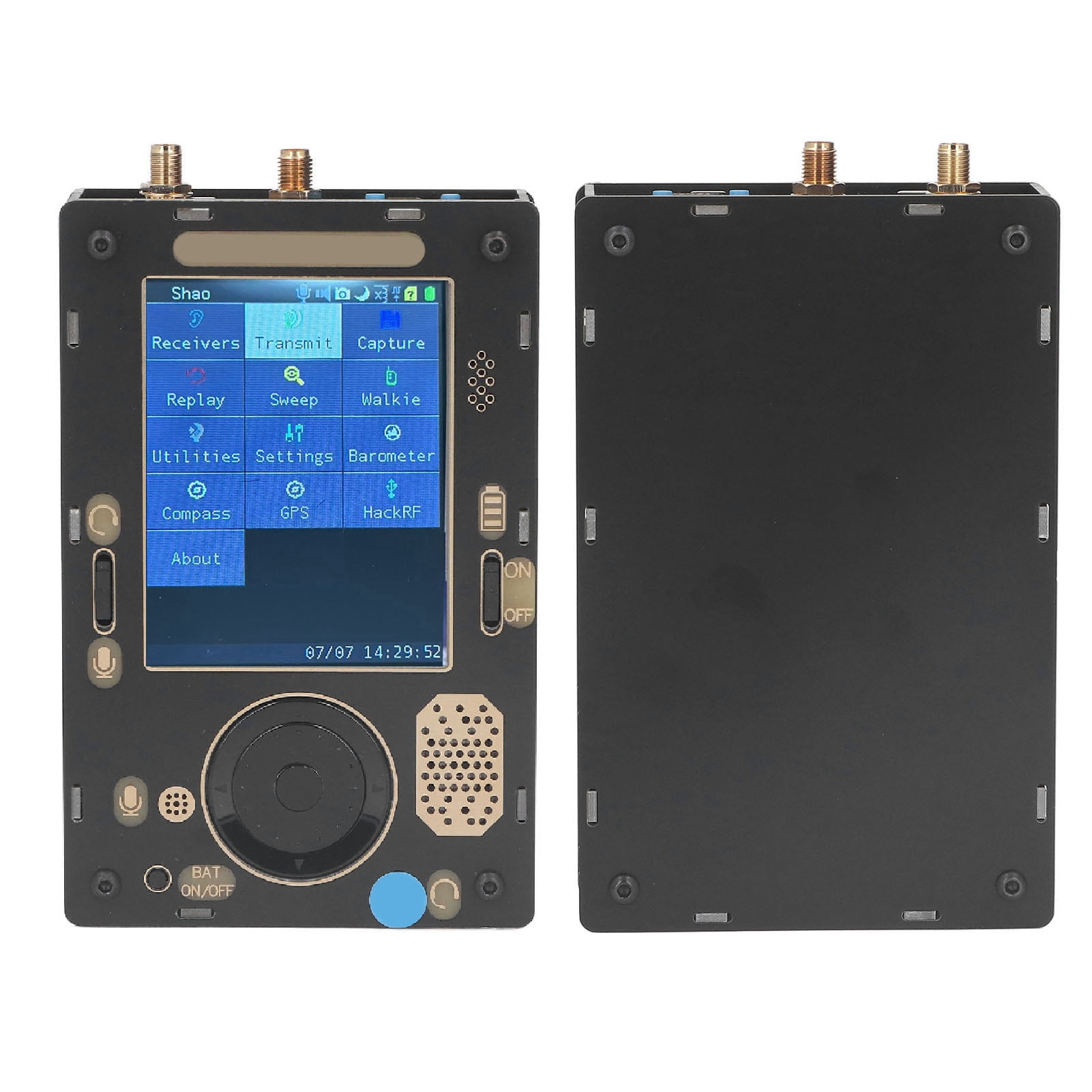 SDR Transceiver, 20MHz RF Bandwidth GPS Receiver Microphone 1MHz To