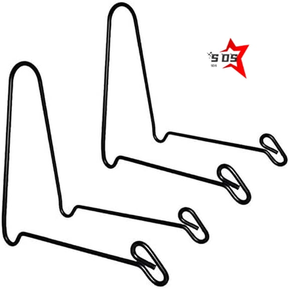 SDS 2 Pack Display Stand Easel Iron Bowl Stands for Display Large Deep Bowls, Platters and Deep Dishes