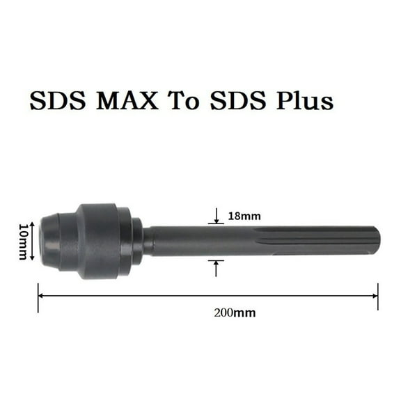 SDS MAX TO SDS PLUS Chuck Adapter Drill Bits Converter Hammer Tool Connecting