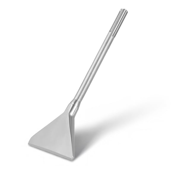 SDS Max Scaling Chisel 13.8" x 5.9" Wide Chisel Bit Heat Treated Alloy Steel for Removing Floor Tile Mortar and Thinset Thin Set