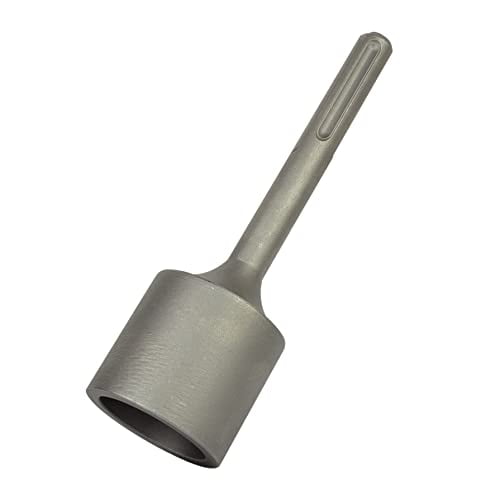 SDS Max Shank T Post Driver Attachment  Made for Driving T Posts with Rotary Hamer Drill, 2 Inch Diameter Head, SDS Max Post Driver, Fence Post Pounder and Metal Fence Post Driver