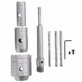 thumbnail image 1 of SDS Plus Electric Drill Bit Wall Hole Opener Suit Hollow Brick Wall Concrete Air Conditioning Water Pipe Hole Driller, 1 of 9