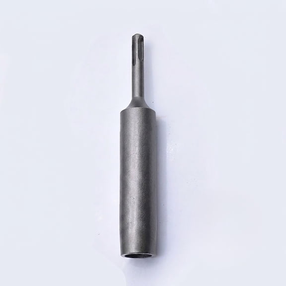 SDS Plus Ground Rod Driver for 5/8 Inch & 3/4 Inch Ground Rods, One-Piece T Post Driver Adapter Bits, Fits Bosch Dewalt Milwaukee Hilti and Other SDS-Plus Rotary Hammer Drill Tools