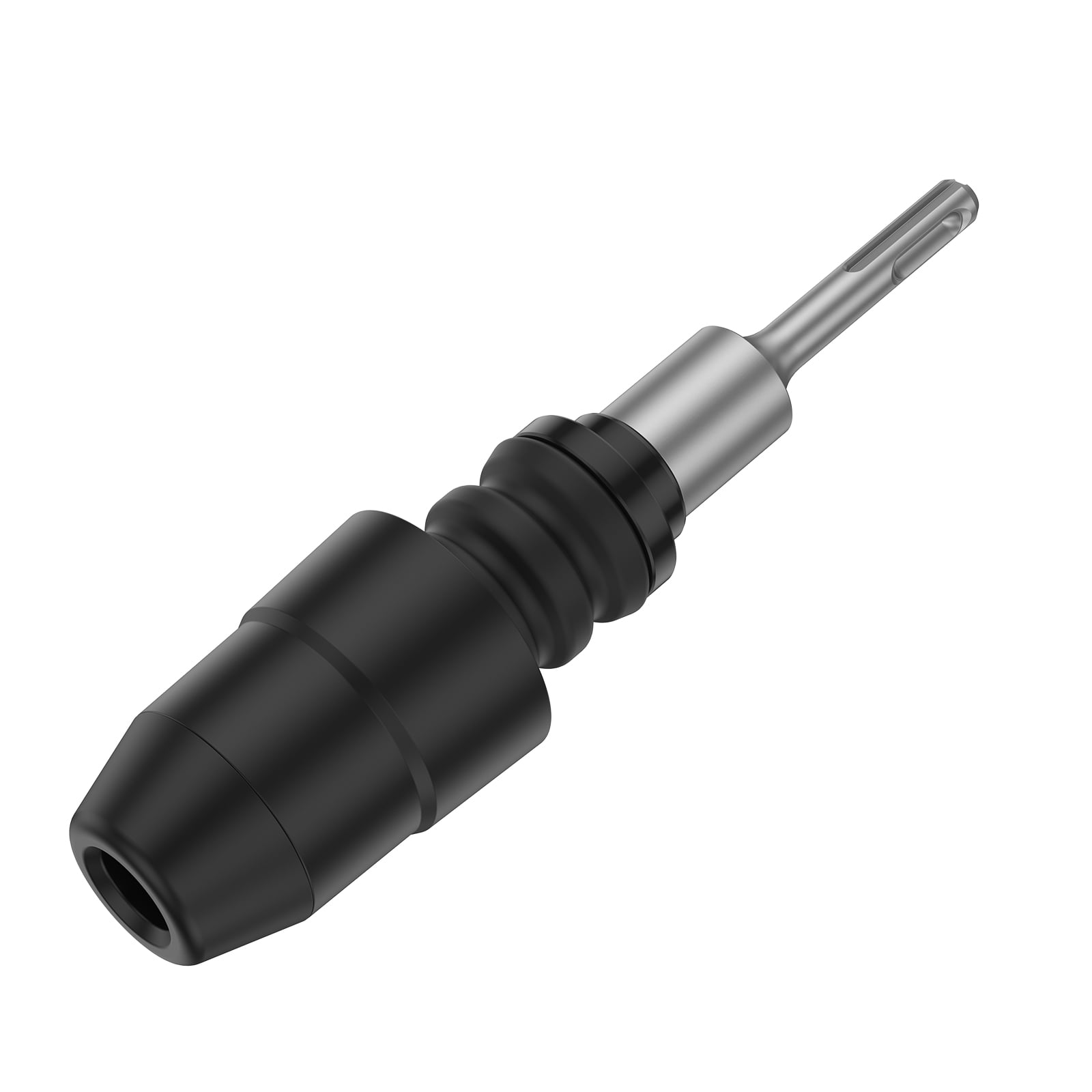 SDS Plus to SDS Max Adapter Alloy Steel Rotary Hammer Drill Chuck Adapter Multipurpose Drill Quick Change Converter for Building Construction Road Maintenance
