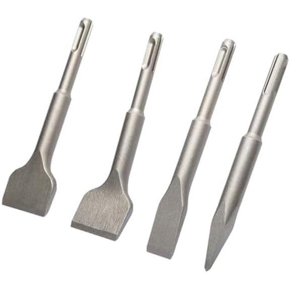 SDS Plus Shank Electric Hammer Masonry Point Groove Flat Chisel Drill Bit for Tile Cement Concrete Brick Stone$$Tools & Hardware Other