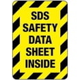 thumbnail image 1 of SDS Safety Data Sheet Inside Sign Safety & Compliance Signs/OSHA & ANSI Compliant Safety Signs/Chemical Hazard & Chemical Warning Signs Metal Sign Tin Sign 12x16 Inch, 1 of 5