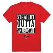 SDSU San Diego State University Aztecs Straight Outta T-Shirt Red Small