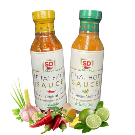 SDSauce Premium Thai Hot Sauce - COMBO SET - 6oz Bottles