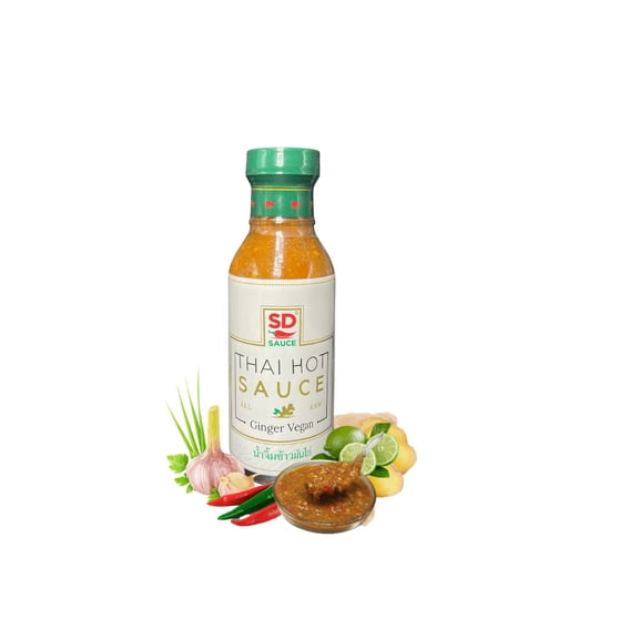 SDSauce Premium Thai Hot Sauce - GINGER - 6oz Bottle
