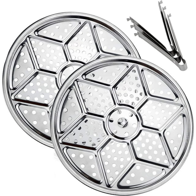 SDTC Tech 2 Pack Pressure Cooker Canning Jar Racks Stainless Steel