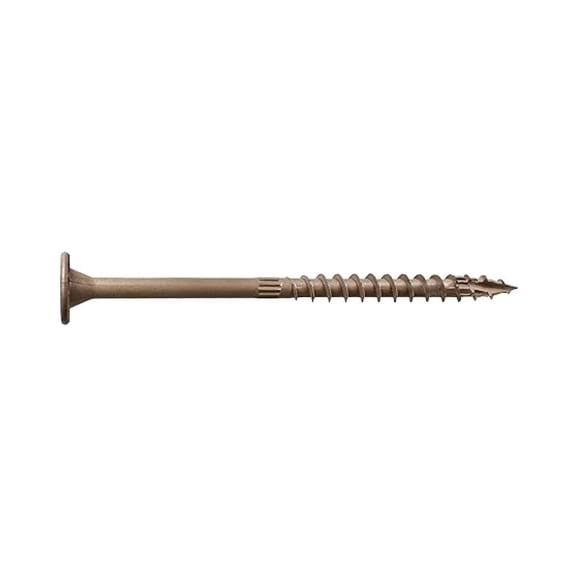 SDWS22500DB-R50 Strong-Drive SDWS Timber Screw (Exterior Grade)  0.220 in. x 5 in. T40, Tan (50-Qty)
