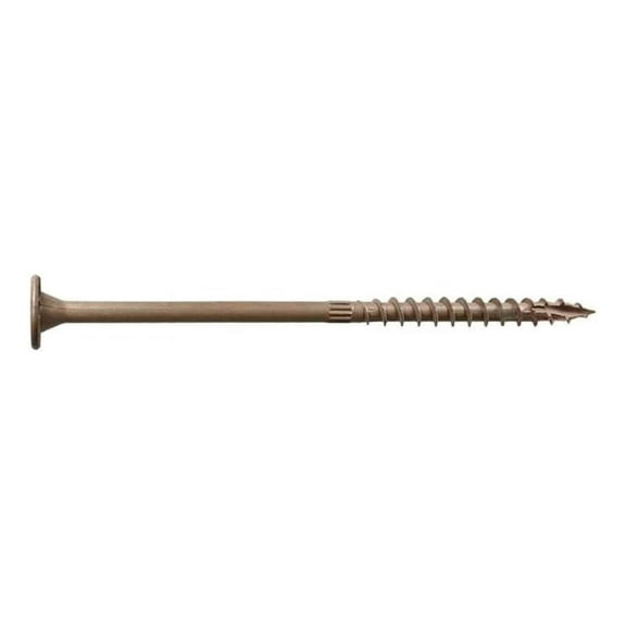 SDWS22600DB-R50 Strong-Drive SDWS Timber Screw (Exterior Grade)  0.220 in. x 6 in. T40, Tan (50-Qty)