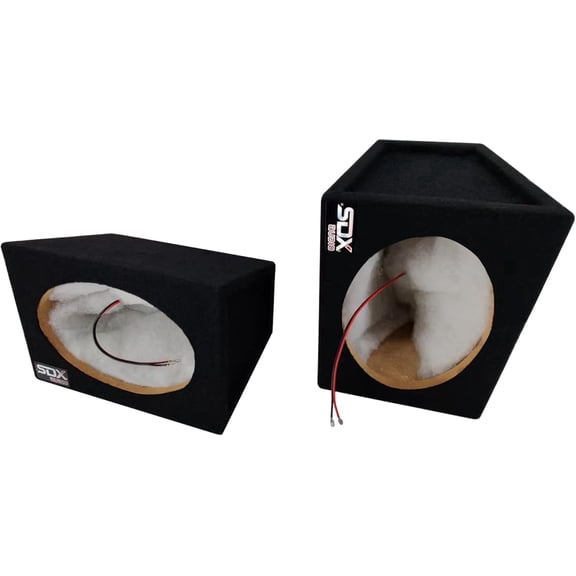 SDX 6x9-inch Single MDF Enclosure - Speaker Box - (6X9)