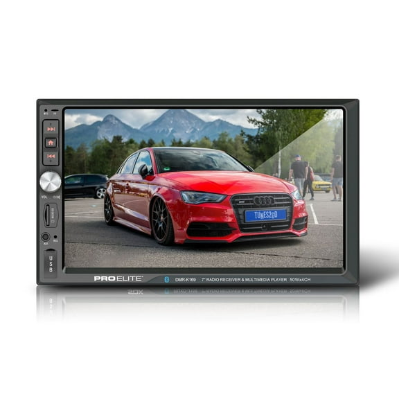 SDX RUXD-J168 7-Inch Multimedia Car Head Unit with Bluetooth and USB Input