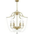 thumbnail image 1 of SDY5028AB Quoizel Lighting Sunday - 6 Light Chandelier In Traditional Style-31.5 Inches Tall and 28 Inches Wide     -Traditional Installation, 1 of 10