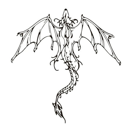 ✅ SDcart® Mythical Dragon Wall Sculpture - Hand-Forged Iron 3D Wall Art for Home/Office/Game Room, Rustproof Metal Decor