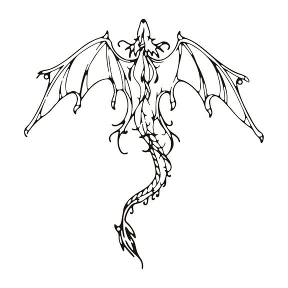 ✅ SDcart® Mythical Dragon Wall Sculpture - Hand-Forged Iron 3D Wall Art for Home/Office/Game Room, Rustproof Metal Decor