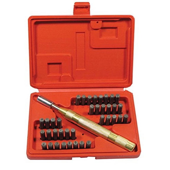 SE 1/8-Inch Number and Letter Stamping with Automatic Punch - 95636NL