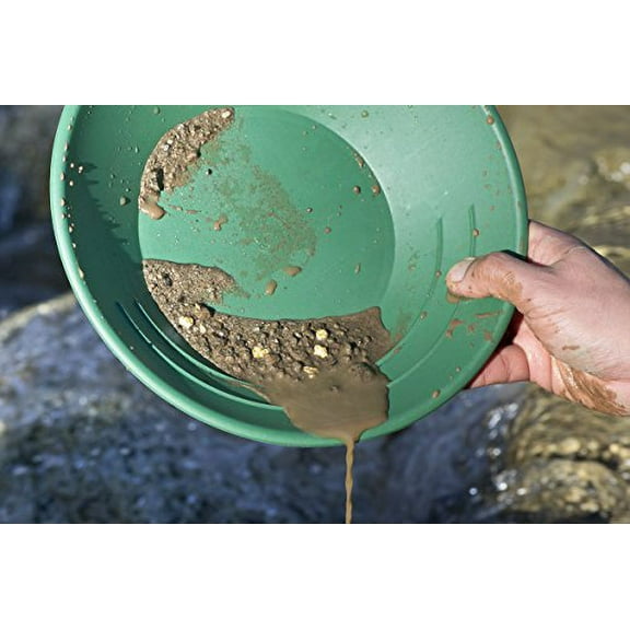 SE 10? Green Plastic Gold Pan - GP1001G