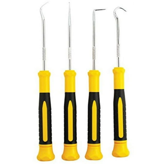 SE 10253HS 4-Piece Mini Pick and Hook Set