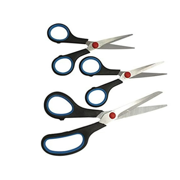 SE 3-Piece Stainless Steel Household Scissors Set - SC307