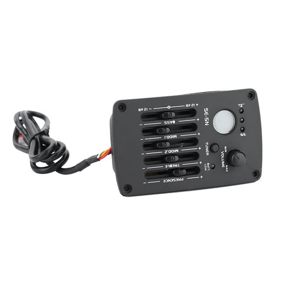 SE?5N 5 Band EQ Equalizer Pickup Tuner for Acoustic Guitar Musical Instrument Accessory Kit