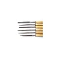 thumbnail image 1 of SE 7296NFW 6-Piece 6-1/2" Wooden Handle Needle File Set, 1 of 3
